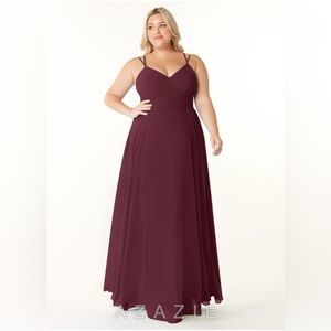 Azazie Cabernet Dress